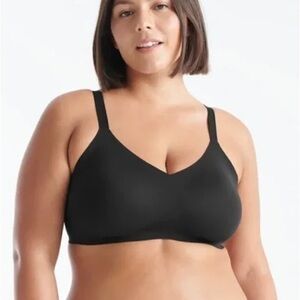 KNIX (NWT) Padded V-neck Evolution wireless black bra - 7+